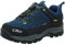 CMP Kids Rigel Low Trekking Shoes WP, Zapatos de Trekking Unisex niños, Tinta Azul Amarillo, 41 EU