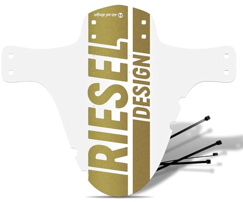 Riesel Design - MTB Schutzblech – Mudguard Schlamm:PE für Mountainbikes | ultraleichter Spritzschutz, Kotflügel & Schmutzfänger am Fahrrad – für 20–29 Zoll, Downhill, Enduro, XC & E-Bike geeignet