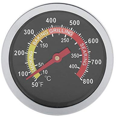 Misuratore di Temperatura del Termometro per Barbecue in Acciaio Inossidabile 50~800℉ per la Cottura al Barbecue