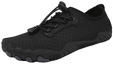 Treer Mujer Zapatos de Agua para Hombre Zapatos Deportes Acuáticos Barefoot Antideslizante Secado Rápido Shoes Minimalistas Zapatos Transpirable Zapatillas