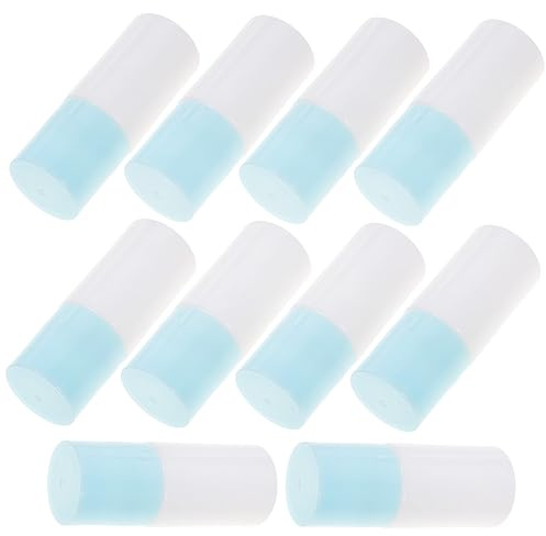 FRCOLOR Kleine Rolle on Flaschen 10 Stück 20ml Robuste Kunststoffbehälter Mit Schwammkopf Vielseitig Für Korrekturflüssigkeit Und Hautpflege Tragbar Für Unterwegs