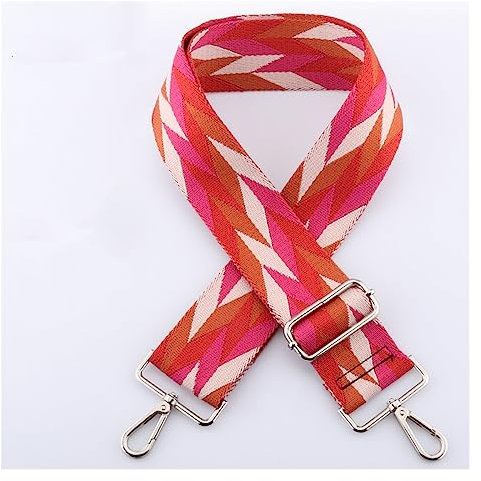 Schulterriemen Für Taschen Taschengurt, Handtaschengürtel, breit, 5 cm, Schultertaschengurt, Ersatzgurt, Zubehör, Taschenteil, verstellbarer Gürtel for Taschen, 130 cm Taschenkette ( Color : A10 , Siz