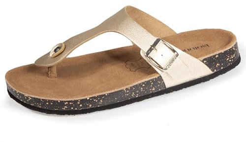 Isotoner Sandales femme ultra confortables, semelle souple et légère
