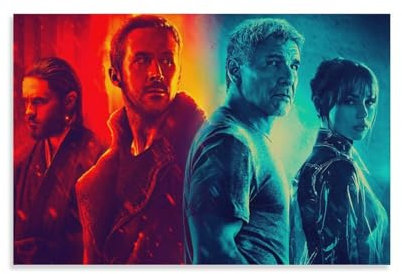Voliko Filmposter Blade Runner 2049, Poster, Druck, Kunst, Wandgemälde, Leinwand, Poster, moderne Schlafzimmer-Dekoration, 40 x 60 cm