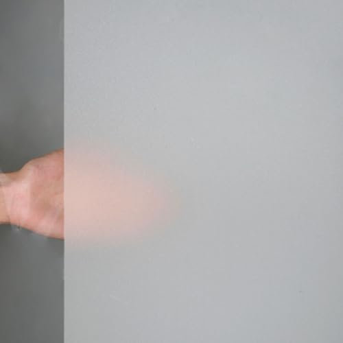Selbstklebend Sonnenschutzfolie 30 x 200 cm Sichtschutz Wärmeisolierung Blickdicht Uv-Schutz Statisch Haftende Folie UV Schutzfolie Glasfolie für Büro Und Haus, Rein matt