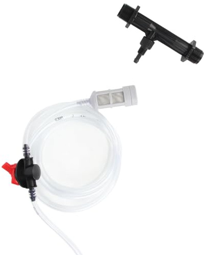 Inyector de Fertilizante Venturi, Riego por Goteo Inyector de Fertilizante de Riego por Goteo Suministros Inyectores Dispositivo Filtro de Tubo Dispensador de Fertilizante en