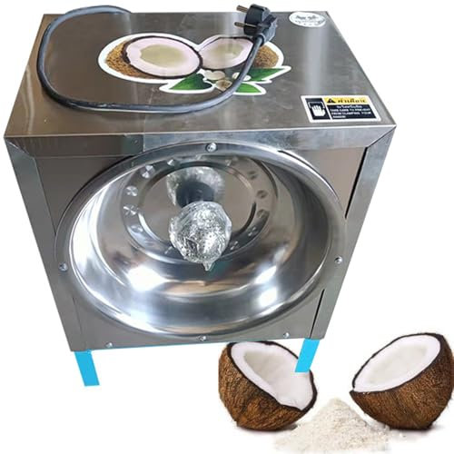Rallador de coco eléctrico doméstico, trituradora de coco, molinillo de coco comercial, máquina de procesamiento de coco para tienda de procesamiento de coco