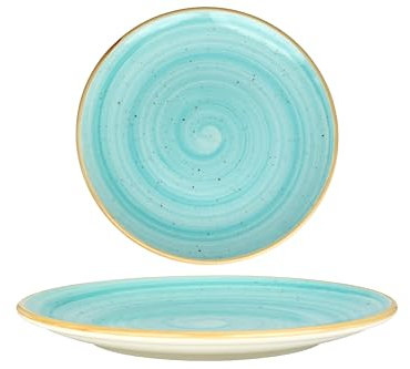 Bonna Platos de cena - Aqua - Porcelana - 30 cm - juego de 6
