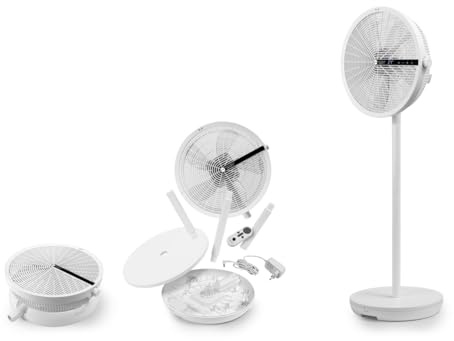 MACOM, Potente Ventilatore Smontabile e Salvaspazio, Enjoy & Relax 983 Smonty