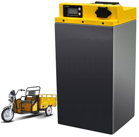 FREEDOH Batería de Motocicleta de 72 voltios Batería de Litio de 72V 40AH 50AH 100AH Batería de Triciclo de 72V Batería de Iones de Litio de 72V para Motor de 2900W 3600W 7200W,72v100ah
