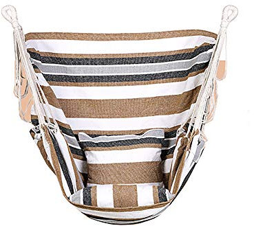 Tragbarer C-Schaukelstuhl für Outdoor, Garten, Camping, Hängematte, Seilstuhl für Erwachsene, Reiseausrüstung und Innenbereich