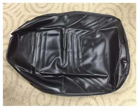 Moto Funda Sillín Funda de cojín de Asiento de Motocicleta Universal para DY100 Funda de Asiento de Cuero PU a Prueba de Agua