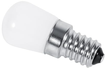 Aoresac 1,5W LED-Kühlschrankbirne E14, Helles, Weiches Licht, Keine Verschmutzung, Einfache Installation, AC 110 V 220 V Warm Kühles Weiß, 360 ° Strahlwinkel, (220 V)