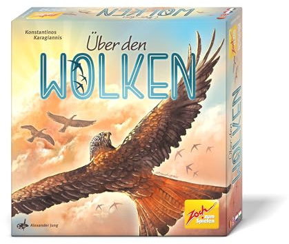 Zoch Über den Wolken - strategisches Zugvogel-Rennen mit Manöver-Karten, spannende Flugformationen, cleveres Timing, Brettspiel für Taktikfreunde und Familien, Kinder und Erwachsene ab 10 Jahren
