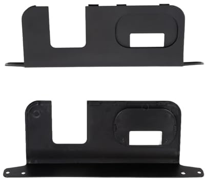 Generisch Copertura per gancio di traino, bordo per paraurti posteriore, piastra di protezione per ambiente frizione, piastra ottica opaca, per gestione dello spazio di carico, rinforzo del bagagliaio