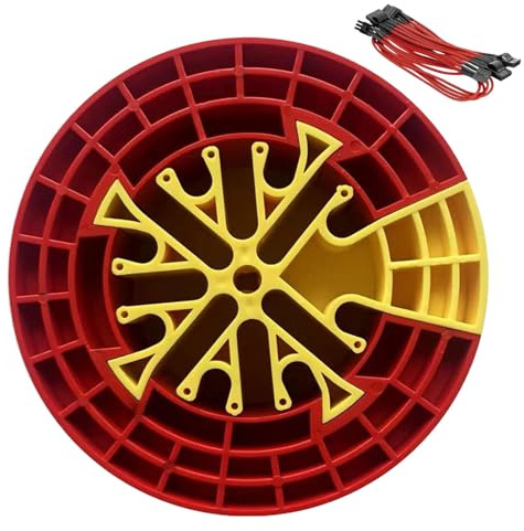 Organizador de cables Ethernet - herramientas de ropa, función de extracción, duradero | Gadgets de gestión de red para organización de oficina en casa