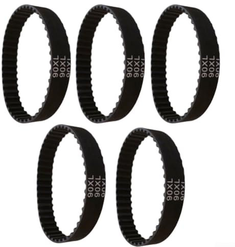 Lot de 5 courroies de rabot de rechange 90XL 914592 pour BLACK-DECKER DN75 DN750 KW750 SR600 Sr600 DN75
