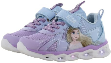 Leomil Frozen Basket Enfant Fille Lumineuses 24, Violet
