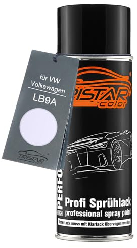 TRISTARcolor Billack sprayburk för VW/Volkswagen LB9A Candyweiss