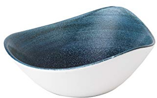 Churchill Stonecast -Triangle Bowl Schüssel- 37cl, Farbe wählbar (Lagoon)