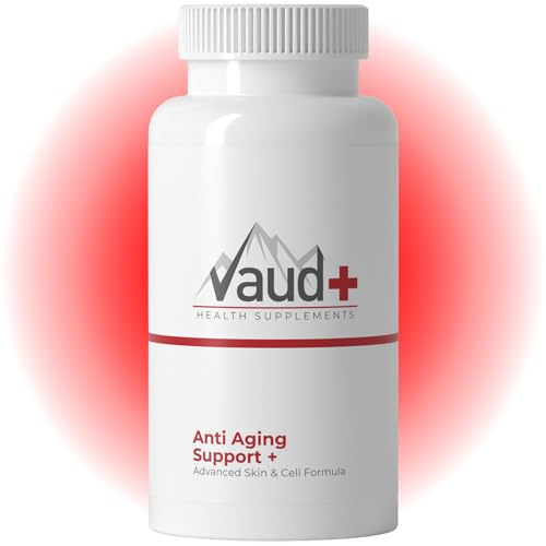 VAUD Skincare | Anti Aging für Haut, Haare und Nägel | 90 Kapseln | Hergestellt in der Schweiz | Unterstützt Zellenerneuerung und Schönheit | Zink Pure | Zink für Zellenerneuerung