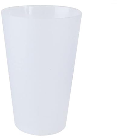 lepetitmitron - Lot de 100 gobelets 30cl réutilisables - Plastique Polypropylène Rigide - Couleur Givrée