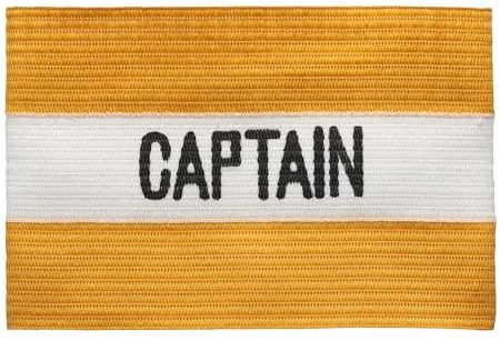 MC-Trend Fußball Kapitänsbinde: Hochwertige und elastische Spielführer-Armbinde für alle Altersklassen – Perfekte Wahl für Ihren Team-Kapitän Captain