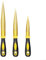 HEIBTENY Lime en bois 3 pièces de 4/6/8 pour le travail du bois, outil de râpe semi-circulaire et plat pour limer et polir tous types de bois tendre/durs et plastiques