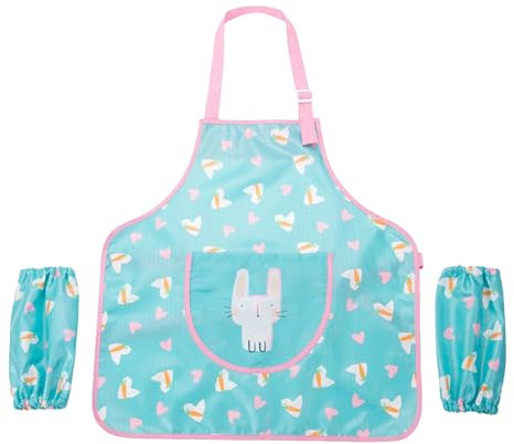 Generisch Kinder Schürze - Künstler-Malschürze Mit Taschen - Kreativkittel Für Mädchen Jugendliche Und Familie Zum Backen Kochen