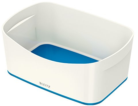 Leitz Wow, myBox, Storage tray Groß Weiß/Blau Metallic