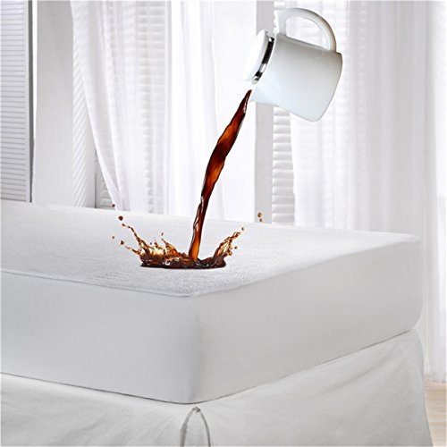 Dudu N Girlie Terry Cotton 100 Percent Waterproof Moses Basket Mattress Protector, 36 cm x 75 cm