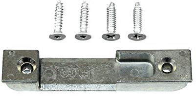 GU Schließblech Schliessplatte 8-872 oder 8.00872 oder auch 8-00872 (8-00872-00-0-1) incl. SN-TEC Montagematerial