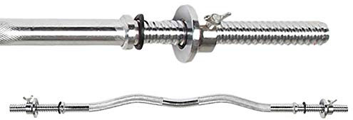 EZ Hantel Curlstange - 4ft Curl Gewichtheben Stange - 25mm Durchmesser