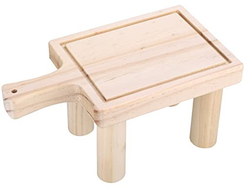 JKIOHO Abnehmbarer Mini-Holzhocker, Ausstellungsständer, Holz-Pflanzentopfhalter, Blumentopfständer, Blumenhocker, Unterstützung für Innen- und Außenbereich, Pflanzgefäß
