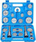 Uten 22 Pezzi Set di Ripristino Pistone del Freno, Arretratore Pistoni Freno Pistone Resetter Set Pistone Resetter, Kit di Attrezzi Professionale per Aprire l'auto