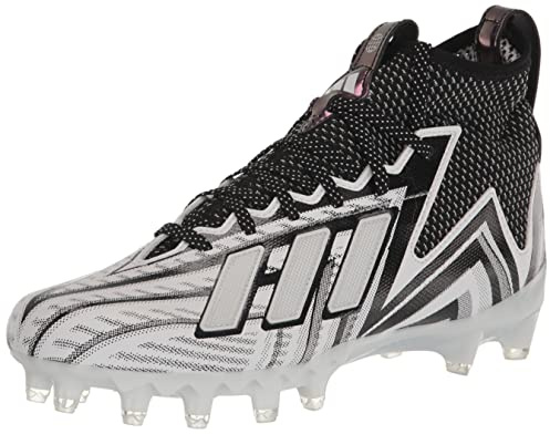 Adidas Mens Freak 23 Black/White/Black 10 Adult