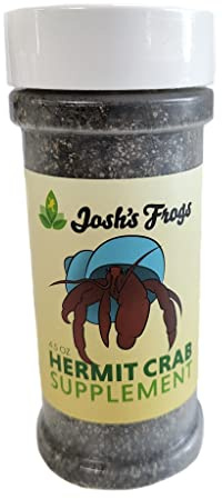Josh's Frogs Hermit Crab Mineral Supplement Blend (4.5 oz)- Greensand Earthworm Castings Calcium