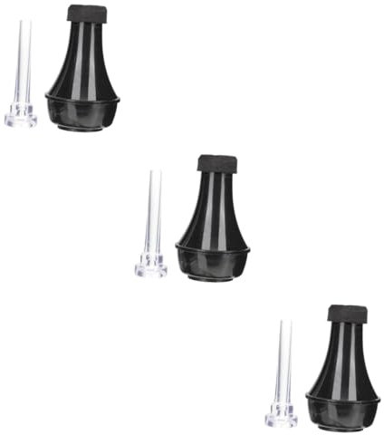 ifundom 3sätze Trompeten Dämpfer Praktischer Übungsdämpfer Für Trompeten Lautstärke Und Unerwünschte Geräusche Für Üben Zu Hause Trompetenmundstück