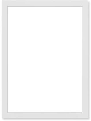 letaofang 6 Stück Magnetrahmen A3 Info-Rahmen Selbstklebend Aufklappbarer Magnetrahmen mit Magnetverschluss Infotasche Blatthalter für Informationsrahmen DIN A4 Format 43x31cm mit Silber Rand