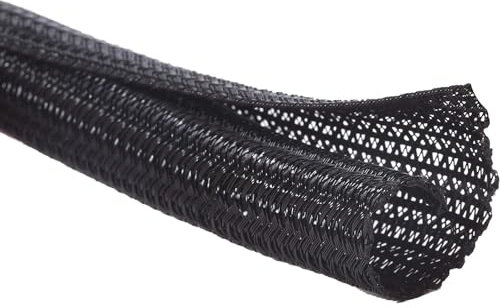 Crepundia Manchon de Câble Gaine, Protecteur de Cordon, Manchon de câble, Gaine Fendue for câble USB, Cordon d'alimentation, câble Audio-vidéo, TV, Ordinateur, Maison, Automobile(13.0MM_25M)