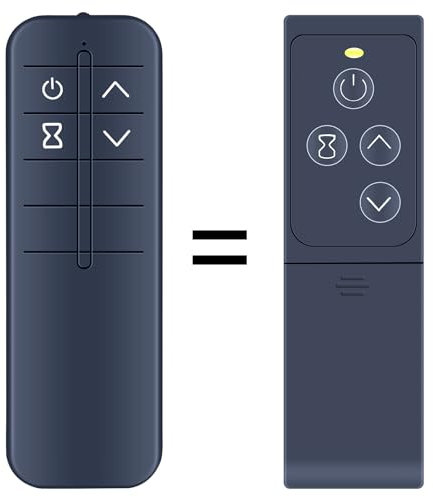TCNOUMT New Replacement Remote Control Suitible for Twin Star Duraflame Electric Fireplace 91HM100-0191HM100-02 9HM1000-C240
