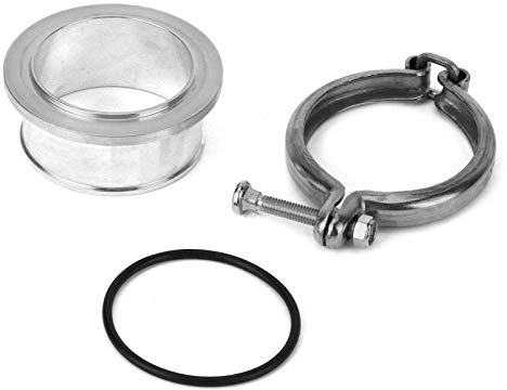 Kit di Morsetto Flangia a V-banda del Compressore con, 5,9L, HX35, HX35W, HX40W per Connessione o Saldatura del Tubo