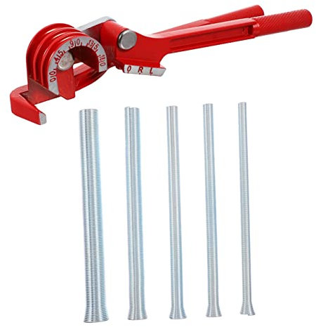 HYTROVE 1set Tube Bender Plumbing Heating and Construction Efficiently Bends and Thin for and