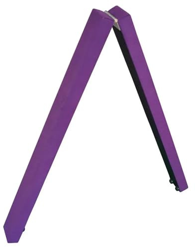 LPACXBYD Klappbarer Gymnastikbalken 210 cm klappbarer Gymnastikbalken, Kunstwildleder-Balken for das Heimtraining