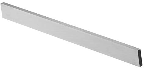 sourcing map taladro metal HSS herramienta de torno cortador cuadrado de giro blanco para molino esmeriladora de 6mmx18mmx200mm