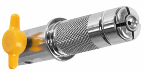 UMETA SnapStar mit Druckentlastungs-Ventil, Fettpresse Mundstück, Hochdruck Kupplung, Greifkupplung für alle Hydraulik-Schmiernippel, M 10x1mm