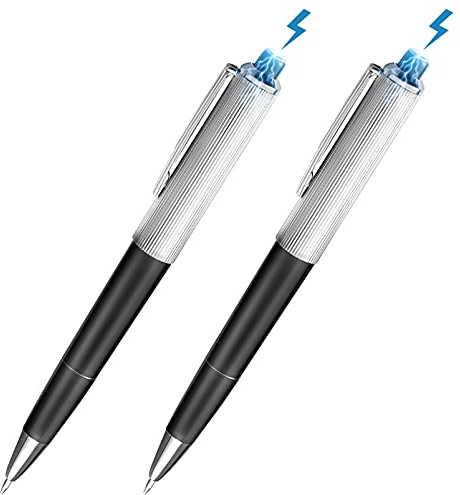 TOYANDONA Elektroschock Stift Streich Witz Trick Spielzeug Lustiger Elektrischer Kugelschreiber Gadget Praktischer Witz Streich Für Kinder Erwachsene 2Er Pack