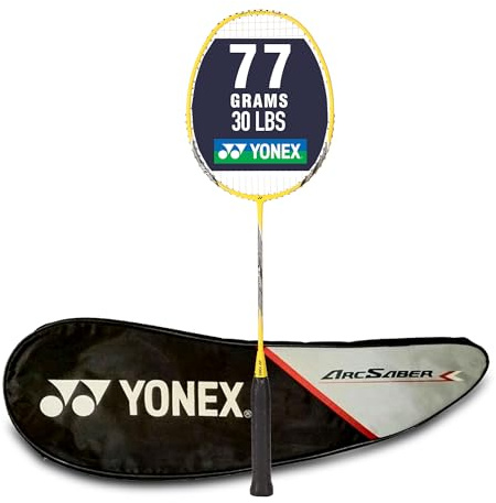 YONEX Carbon Graphit Badmintonschläger Arcsaber 73Light Yellow G4 5U