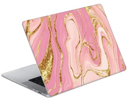 Head Case Designs Rosa Und Gold Marmor Vinyl Haut Aufkleber Abziehbild Abdeckung kompatibel mit MacBook Pro 16 A2485