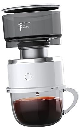 MAGICLULU 1 Satz Kaffeemaschine von Hand gießen automatische espressomaschine Teemaschine kaffeepadmaschine Kaffeetasse Tropfkaffeemaschine Kaffeemaschine mit doppeltem Verwendungszweck Mini